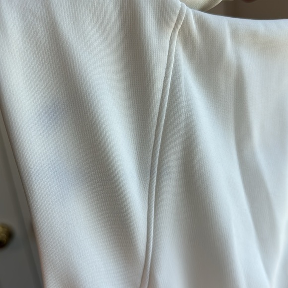 White House Black Market Size 14P White
Sleeveless Lined Fit & Flare Dress - Picture 7 of 8